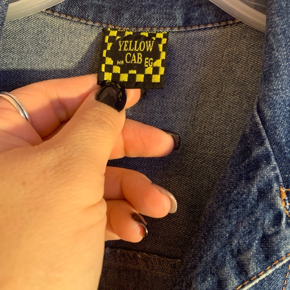 Yellow Cab jean jackets EUC L/XL - Picture 2 of 2